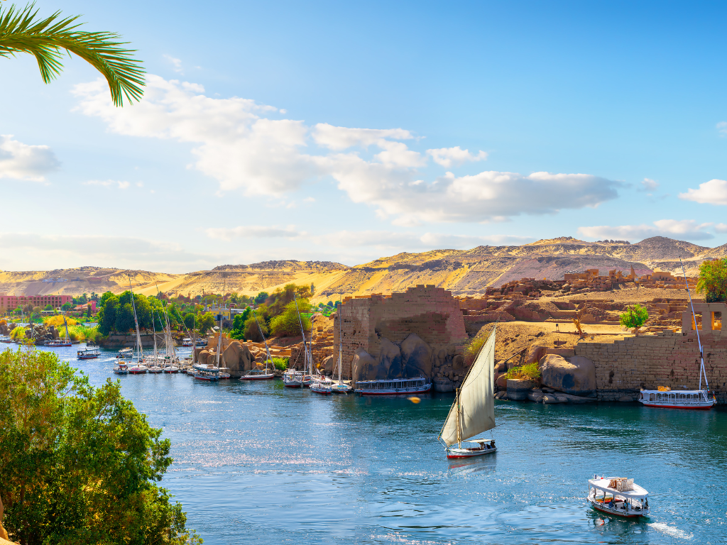 Doživetje reke Nil.